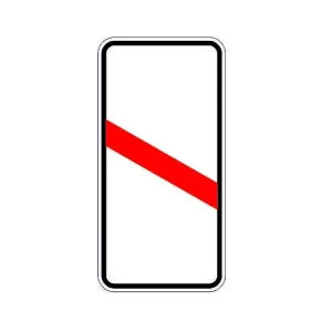 Этот знак устанавливается за 50 метров до ЖД переезда слева по ходу движения.