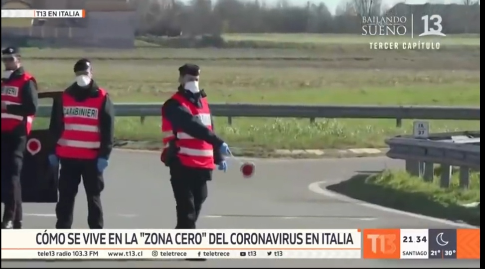 Италия в центре эпидемии коронавируса. 2020 год