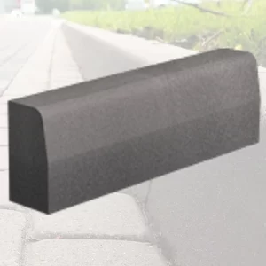 Дорожный борт серый БР 100.30.18