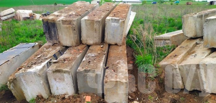 Фундаментные блоки ФБС б/у Блоки стен фундамента ФБС б/у со склада в Минске. Отдел продаж РДУ 7