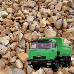 Гравийный щебень 20-80 мм