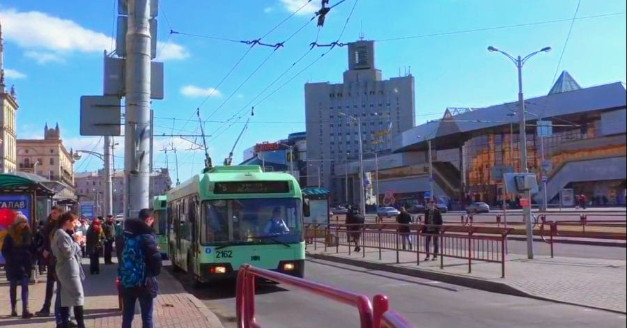 Троллейбусы подстрахуют метро в Минске 21 и 22 марта