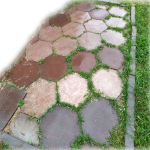 Укладка полимерно-песчаной плитки без подготовки