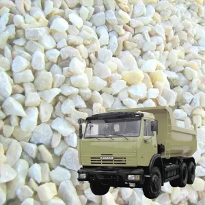 Щебень фр. 7-12 мм, тонна, белый, Карелия