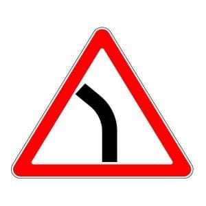 1.11.2 – Опасный поворот (налево)